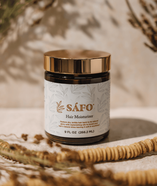 CBD hair moisturizers, such as this cream from Safohair, accomplish all of the above, not only preventing shaft breakage but also repairing damage by restoring cells. Image from Safohair/ https://www.safohair.com