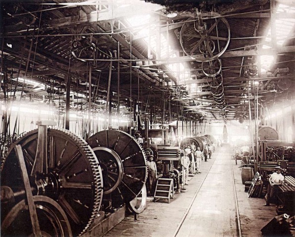 The Industrial Revolution shifted the transportation industry from hemp-based sails to steam-powered engines, but hemp’s other applications could have saved and even grown the manufacturing base for domestic hemp suppliers. Photo in Public Domain

