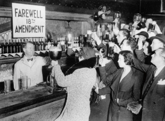 Just like that, with money flowing from distilleries to government coffers, drinking was no longer a legal or social offense to Americans.