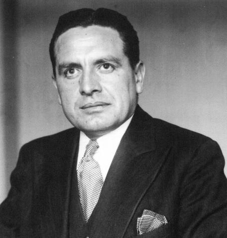 The Federal Bureau of Narcotics first director, Harry J. Anslinger 